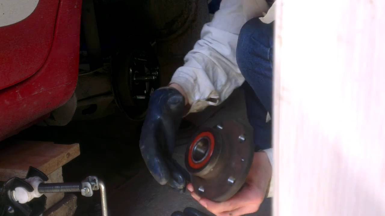 Замена заднего ступичного подшипника на Skoda Fabia 2 new, Шкода Фабия ...